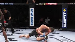 Israel Adesanya vs. Conor McGregor Full Fight (EA Sports UFC 4)