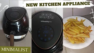 HOW TO use a Kenwood Airfryer for the first time::New Kitchen appliance 1st test