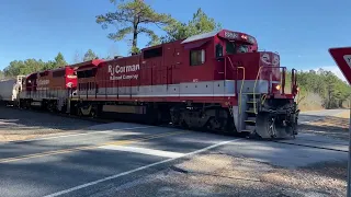 RJ Corman chase from Linden to Fayetteville (Part 1)