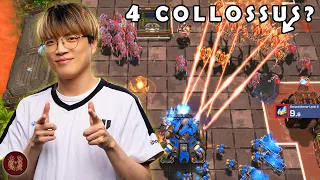 Can ByuN hold herO's Mass Colossus? (Starcraft 2)