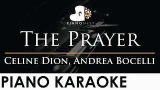 Celine Dion, Andrea Bocelli - The Prayer - Piano Karaoke Instrumental Cover with Lyrics