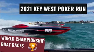 Key West Poker Run and Championship Boat Races 2021 - Cigarette Racing Team