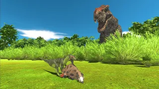 All Dinosaurs Food Chain-Animal Revolt Battle Simulator