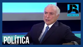 JR Entrevista: 'começou a melhorar', diz Michel Temer sobre o governo Lula