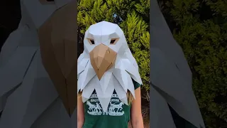 EAGLE COMPLEX MASK - papercraft DIY proyect
