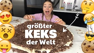 GRÖßTER KEKS der WELT / 30.000 Kalorien / 6 kg !! :O | BibisBeautyPalace