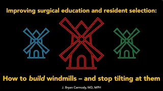Improving Surgical Education: How to Build Windmills - and Stop Tilting at Them