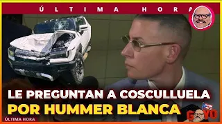 Increpan a COSCULLUELA sobre hummer blanca que impactó jinetes