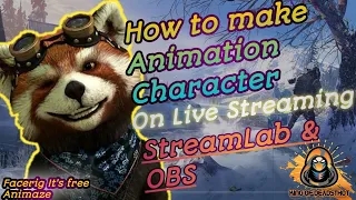 How to Create Animated Characters on gaming live stream Face Rig |Animaze software by Face Rig in BD