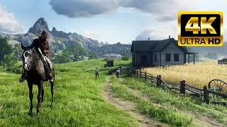 Realistic Graphics Stealth in Moonlight Red Dead Redemption 2 [4K PC 60FPS Ultra Max Settings]