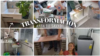 CAMBIOS EN MI ÁREA DE LAVADO✨️🧺🧼NUEVO LAVADERO|Renovando espacios‼️