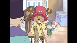 ONE PIECE FUNNY SCENE: Chopper is happy being praised