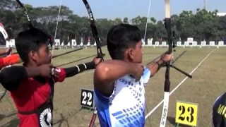 Archery Trick Shots | Dude Perfect- Archery | Why Do Olympic Archers Swing Their Bows?