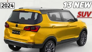 THE 13 UPCOMING SUV's IN INDIA IN 2024 || 13 NEW SUV CARS 2024 ||