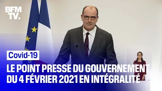 Couvre-feu, télétravail, vaccination… L’intégralité de la conférence de presse de Jean Castex