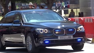 Unmarked Armoured BMW 7 Series Responding