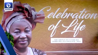 Dapo Abiodun, Gbajabiamila, Others Join Oshin Family For Memorial Service Of Late Mrs Adepeju Oshin