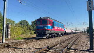[4K] Trafic feroviar / Rail traffic in Bucuresti Baneasa - 14.09.2022