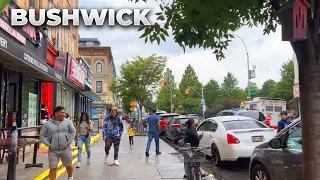 The "Gritty" Part of Brooklyn : Walking Bushwick with Some Rain in September 2022