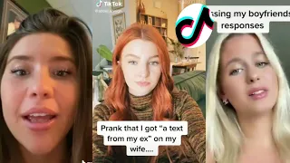 Cheating on girlfriend prank goes wrong ??! 😜 Tiktok couple pranks - couple pranks tiktok