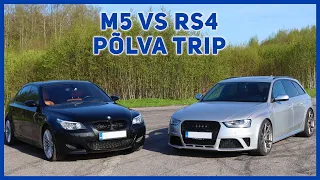 BMW M5 vs Audi RS4  öko-challenge ⛽