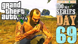 TREVOR CAN SMELL THE MAGICAL CACTI IN THE AIR | GTA 5 Day 69 STEAM EDITION On PC