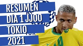 RESUMEN FECHA 1: JJOO Tokio 2021 Fútbol Masculino