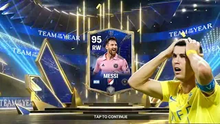 OMG! 😱 I packed Messi from 95 exchange in fc mobile