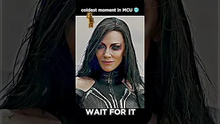 Coldest moment in mcu 🥶 Hela vs  Thor #shorts#Thor#Hela#avengers#marvel