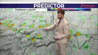 Rain & Storm chances return Thursday Afternoon