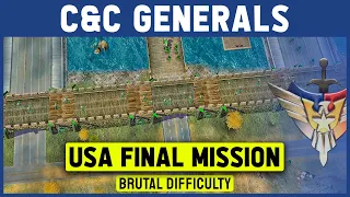 C&C Generals - USA Final Mission 7 - Last Call [Brutal / Patch 1.08] 1080p