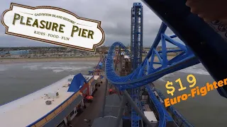 We Payed $19 to Ride Iron Shark ONCE - Is This Credit Worth the Cash? - Galveston Pleasure Pier Vlog