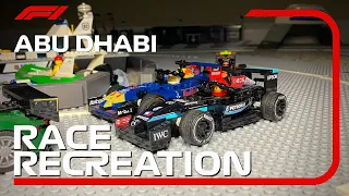 The 2021 Lego Formula 1 Abu Dhabi Grand Prix