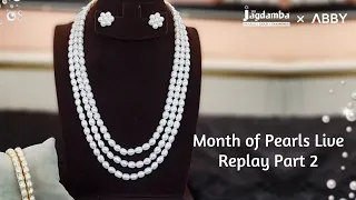 Pearl Necklace Sets at 50% Off | Fresh Water Pearls | Pearl Jewellery | Sri Jagdamba Pearls