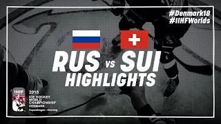 Game Highlights: Russia vs Switzerland May 12 2018 | #IIHFWorlds 2018