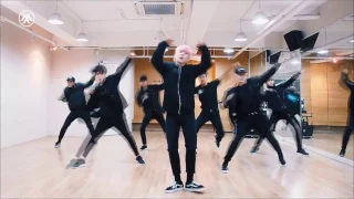 Monsta X -  Fighter dance practice (Mirror and Slow 80%(