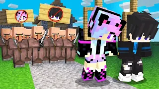 Why Did Villagers Hanged Me and Sister in Minecraft?