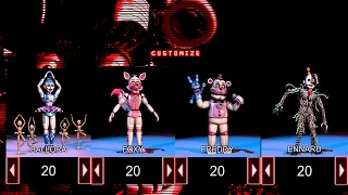 CUSTOM NIGHT FNAF 5: Sister Location - ПРОБУЕМ ПРОХОЖДЕНИЕ НОВОГО РЕЖИМА