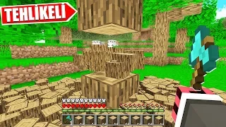 MİNECRAFT AMA BLOK KIRMAK ÇOK TEHLİKELİ! 😱