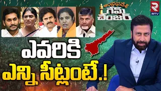 Ap Elections 2024 Latest Study By Ravi Prakash | Ys Jagan | Chandrababu | Pawan Kalyan | RTV