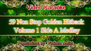 59 Golden Hitback Specials Non Stop Vol. 1 Side A karaoke medley, Videoke.