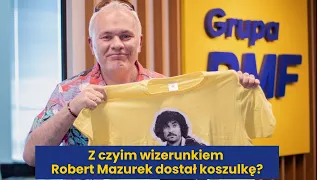 Tego Mazurek się nie spodziewał! Z czyim wizerunkiem dostał koszulkę od Anny Marii Żukowskiej?