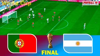 PORTUGAL vs ARGENTINA | Final FIFA World Cup | Full Match All Goals | FIFA 23 Gameplay PC
