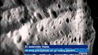 El asteroide Vesta se está convirtiendo en un nuevo planeta