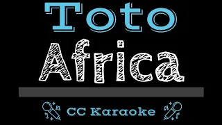 Toto • Africa (CC) [Karaoke Instrumental Lyrics]