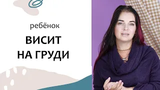 Ребёнок ВИСИТ на ГРУДИ. Грудное вскармливание. Выпуск 73