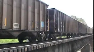 BNSF 6235 leads NS Train 735 in Tallapoosa, GA