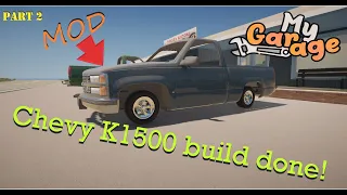 My Garage - How to build a Chevrolet K1500 pickup truck (MOD) Part 2