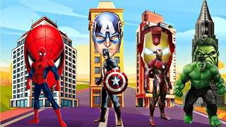 Tebak Gambar Top Superheroes || Hulk, Spider man, Captain America, Iron man,