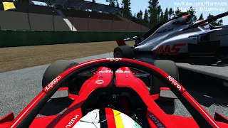 Romain Grosjean playing Assetto Corsa